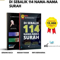 DURRA BOOKS STORE Buku Agama Buku Di Sebalik 114 Nama-Nama Surah Al-Quran Fakta Saintifik dalam Al-q