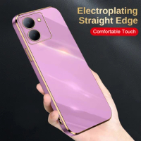 Electroplated metal Case For Vivo Y27 5G Full Camera Lens Protector Phone Shell For Vivo y27 27y 4g Anti Scratch Protector Coque