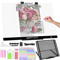 ARTDOT-LED Light Pad for Diamond Painting, Drawing Board, Art Tools, LED Lamp, USB Powered, A1, A2, A3, A4