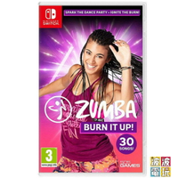 任天堂 Switch 《Zumba Burn It Up!》 倫巴 尊巴 健身 中文版 【波波電玩】