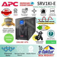 UPS APC Online 1Kva SRV1KI-E SRV1KIE Easy UPS On-Line 900W 1000VA USB Charging 230V Tower RESMI