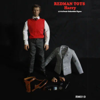 REDMAN TOYS RM010 1/6 Scale Inspector Dirty Harry (1971) Clint Eastwood Figure Model 12 inches Male Solider Action Body Toys