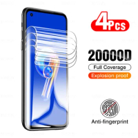 4Pcs Full Cover Hydrogel Film For Asus Zenfone 9 10 5G Screen Protector Not Glass Zenfone9 Zenfone10 Zen Fone 9 10 Protect Films