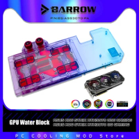 Barrow GPU Water Block For ASUS ROG STRIX RTX 3070 08G Gaming Graphics Card, VGA Cooler 5V DRGB 3PIN M/B BS-ASS3070-PA