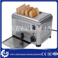 Six toaster toaster, commercial automatic toaster, one-button breakfast sandwich bread machine heating