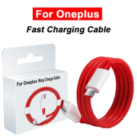 For Oneplus Charging Cable Type C Warp Charge SuperVooc Fast Charger Cord For Oneplus 12 11 10 Pro 9 10T 9R 8T 8 7T 7 6