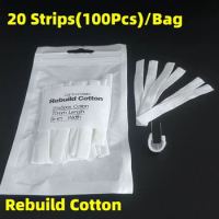 20 Strips/Bag Rebuild DIY Cotton Mesh Cotton For PNP TPP Coil Caliburn G Boost RPM GT IJust XROS Kit Furniture Cotton Parts