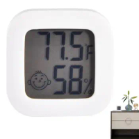 Mini LCD Digital Thermometer Hygrometer Fridge Freezer Tester Temperature Tester Sensor Humidity Meter Detector Weather Station