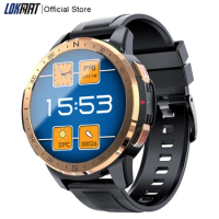 LOKMAT APPLLP 7 Smart Watch 4G Network Android 9.1 Dual System Wifi GPS Smartwatches Men Heart Rate Fitness Tracker for Android