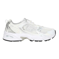 【NEW BALANCE】男女復古慢跑鞋-530系列 慢跑 NB N字鞋 白銀(MR530EMA)