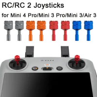 Joystick for Dji Mini 4 Pro/air 3 Rc 2/rc Aluminium Alloy for Dji Mini 3 Pro/mini 3/mavic 3 Pro/mini 4 Pro Drone Accessories
