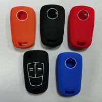 Silicone Car Key Cover Case Shell Fob For Vauxhall Opel Corsa Astra Vectra 2 Buttons