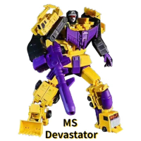 MS-TOYS MS-B48 MS-TOYS Devastator MS B48 Small Scale Deformation Toys for Engineering Team