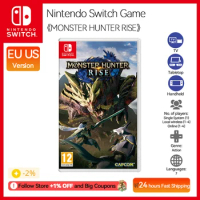 Monster Hunter Rise Nintendo Switch Game Deals Physical for Nintendo Switch OLED Nintendo Switch Lit