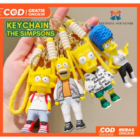 19. Keychain The Simpsons / Gantungan Kunci The Simpson / Ganci The Simpsons Lucu / Gantungan Kunci 