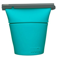 【【蘋果戶外】】LUUMI BOWL 外食帶【外食袋 藍色】加拿大 100%白金矽膠 附收納袋 桶身可自立 環保食物袋
