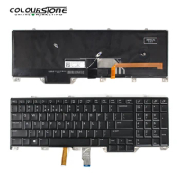 US Laptop Keyboard For Dell Alienware 17 M17 R4 R5 P31E NSK-EE1BC CN-0X46WH DFS00 PK1326T1B45 English Black With Backlit