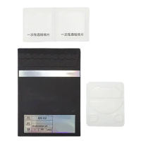 เท้าเลื่อนเมาส์, ขอบโค้ง, วัสดุ PTFE, สำหรับ DeathAdder V4Pro, แผ่นรองเมาส์แบบเรียบหนา, เข้ากันได้กั