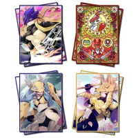 x60Pcs/set Digimon Adventure Dtcg Card Sleeve Dukemon Mugendramon Anime Game Collection Card Protective Case Toy 67x92mm