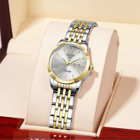 機械錶 手錶 瑞士新款時尚全自動機械鏤空女錶 防水夜光雙日歷女士手錶 潮流女錶
