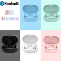 A6S TWS Headset Wireless Earphones Bluetooth Headphones Sport Stereo Fone Bluetooth Earbuds for Xiaomi Huawei