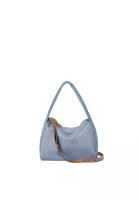 RABEANCO CINDERELLA Blush Hobo Shoulder Bag - Sparkling Sky Blue