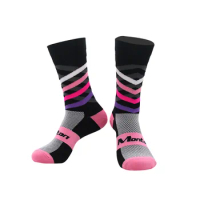 1 Pair Professional Sports Football Socks With Thickened Cushioning And Anti Slip