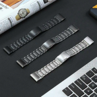 Garmin 22mm 26mm Quick Fit Titanium Watch Band Bracelet For Fenix 7X 7 Solar 6X Pro 5X Plus Instinct epix Gen2 Metal Strap