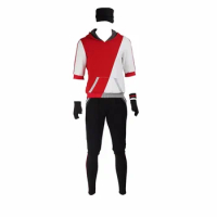 Men's Go Teams Trainer Cosplay Costume Red Tailor Made