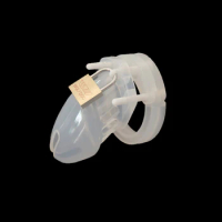 Silicone Male Chastity Device Cock Cage With 5 Penis Ring CB6000S Chastity Belt Penis Cock Sleeve Penis Lock Sex Toy For Men