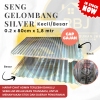 ATAP/SENG GELOMBANG KECIL DAN BESAR CAP GAJAH
