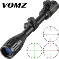 VOMZ 4-16X40 Optics Hunting Riflescope Red&amp;Green Dot Illuminated Sight Rifle Scope Sniper Gear Sight Scope Airsoft Rifle