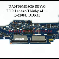 Used DA0PS8MB8G0 for Lenovo Thinkpad 13 Laptop Motherboard SR2EY I5-6200U DDR3L 100% Fully Tested&amp;Free shipping