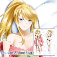 Dakimakura Anime Samus Aran (Metroid) Double-sided Print Life-size Body Pillow Case