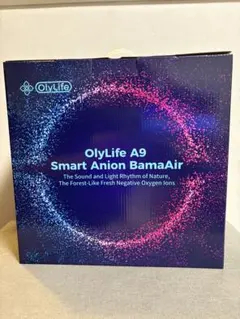 新品未開封】OlyLife A9 スマートイオン空気清浄機 music機能付 a9