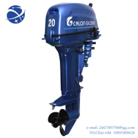 Yun Yimarine supply 2 stroke 20hp outboard motor gasoline boat engine motor marine boat engine marinated engine