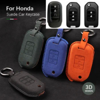 For Honda Car Key Cover Case Shell Holder For Honda CRV CR-V Fit Civic HR-V HRV City Odyssey XR-V Accord Stepwgn
