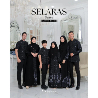Salvina Hijab Sarimbit Family Series Selaras (Mom) Dress Keluarga Couple Gamis Muslim