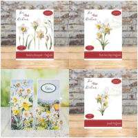 New Hot Sale Build a Bouquet Daffodil Metal Cutting Dies for Diy Photo Album Handmade Paper Card Decoration Craft Cut Die
