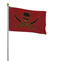90x60cm Jolly Roger Flag Indoor And Outdoor Decoration