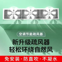 冷氣機疏風器中央冷氣機防直吹中央冷氣機冷氣出風口遮風通用擋風板