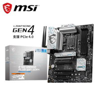 微星 B760 GAMING PLUS WIFI DDR4  主機板+Solidigm P41 Plus 1TB Gen4 SSD