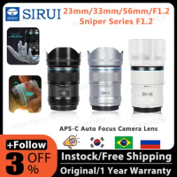SIRUI 23mm 33mm 56mm F1.2 Camera Lens APS-C Auto focus Lens For Nikon Z Sony E Fuji X Mount Camera