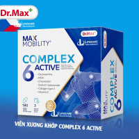 Viên uống bổ xương khớp Complex 6 Aktive Dr.Max Séc, hộp 180 viên - lifescare
