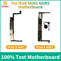 Unlock Motherboard For iPad 6 5 Air 2 1 A1474 A1475 A1566 A1567 With Touch ID Wifi Cellular Version 16G 32G 64G Logic Board