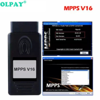 2024 A+++ Quality ECU Chip Tuning MPPS V16.1.02 for EDC15 EDC16 EDC17 Inkl CHECKSUM CAN Flasher Remapper