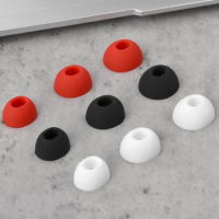6Pcs Silicone Ear Tips for Edifier LolliPro2 Earbuds Eartips Lollipro 1/2 Gen TWS Wireless Noise Reduction Tips Oval Mouth