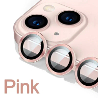 Camera Lens Protector for iPhone 12 13 14 15 Pro Max 13 Mini 3 to 2 pieces including metal ring, gla