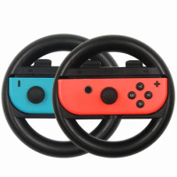 2pcs Handle Grips Racing Wheel Controller for Nintendo Switch &amp; Switch OLED Model Joy-Con Mario Kart 8 Deluxe ABS Material