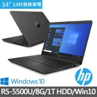 【HP 惠普】245 G8 14吋六核心輕薄商務筆電48W34PA(R5-5500U/8G/1T HDD/Win10)